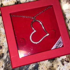 (SOLD) Swarovski Heart Necklace